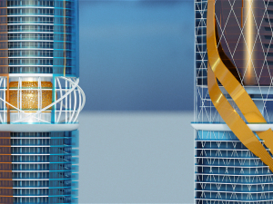 skyscrapers Modèle 3D