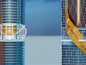 skyscrapers 3D Model