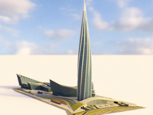 lakhta center Model 3D