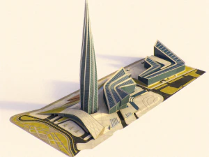 lakhta center 3D Model