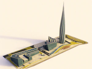 lakhta center 3D Model