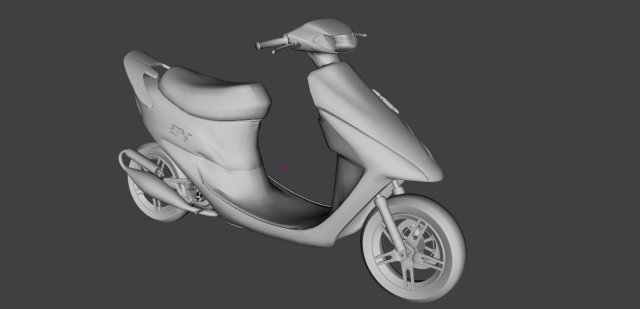 honda dio 35zx 3D Model in Motorcycle 3DExport
