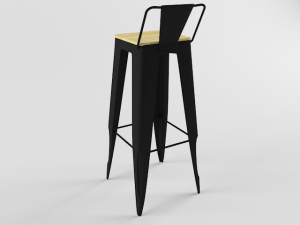 bar chair 3D-Modell