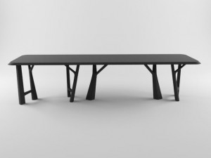 table black 3Dモデル