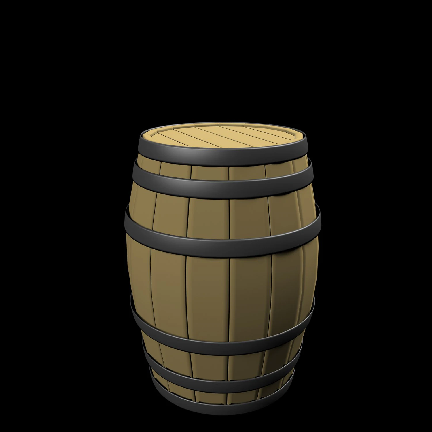 barril 3D Model .c4d .max .obj .3ds .fbx .stl .blend 