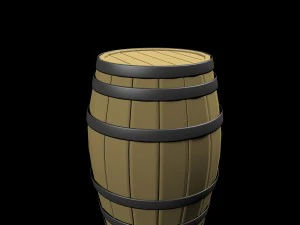 barril Modelo 3D