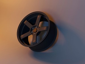 advan racing gt 3D Model