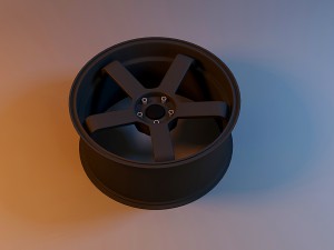 advan racing gt Modèle 3D