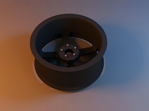 advan racing gt Modèle 3D