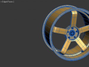 advan racing gt Modèle 3D
