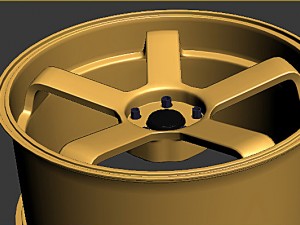 advan racing gt Modèle 3D