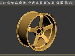 advan racing gt 3D Model
