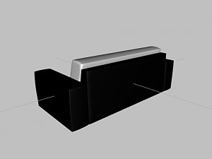 cosimo sofa 3Dモデル