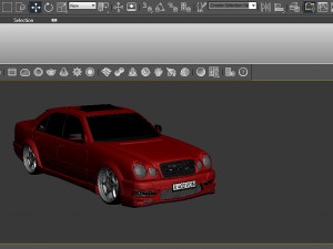 mercedes-benz e55 kleemann 3D-Modell