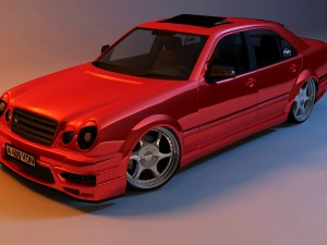 mercedes-benz e55 kleemann 3D Model
