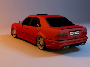 mercedes-benz e55 kleemann 3D-Modell