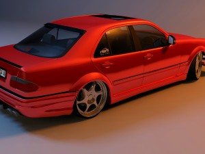 mercedes-benz e55 kleemann 3D-Modell