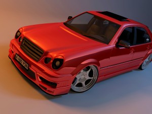 mercedes-benz e55 kleemann 3D-Modell