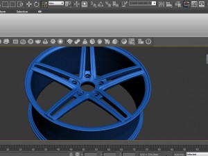 vossen cv 5 3d model 3D मॉडल