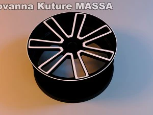 car rim-wheel pack 3D Model