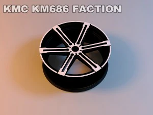 car rim-wheel pack 3D Model