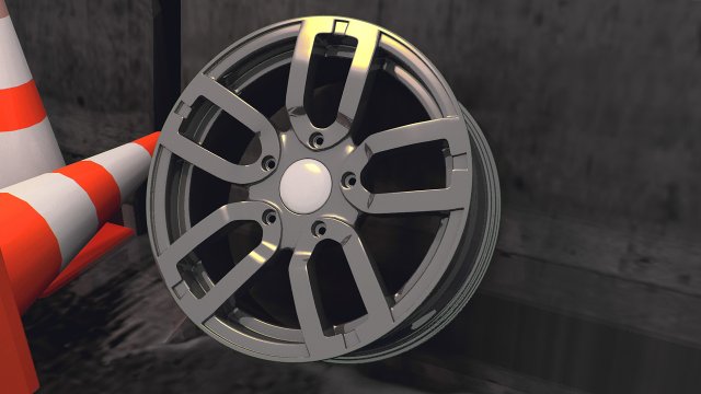 lada niva urban rim 3D Model .c4d .max .obj .3ds .fbx .stl .blend 