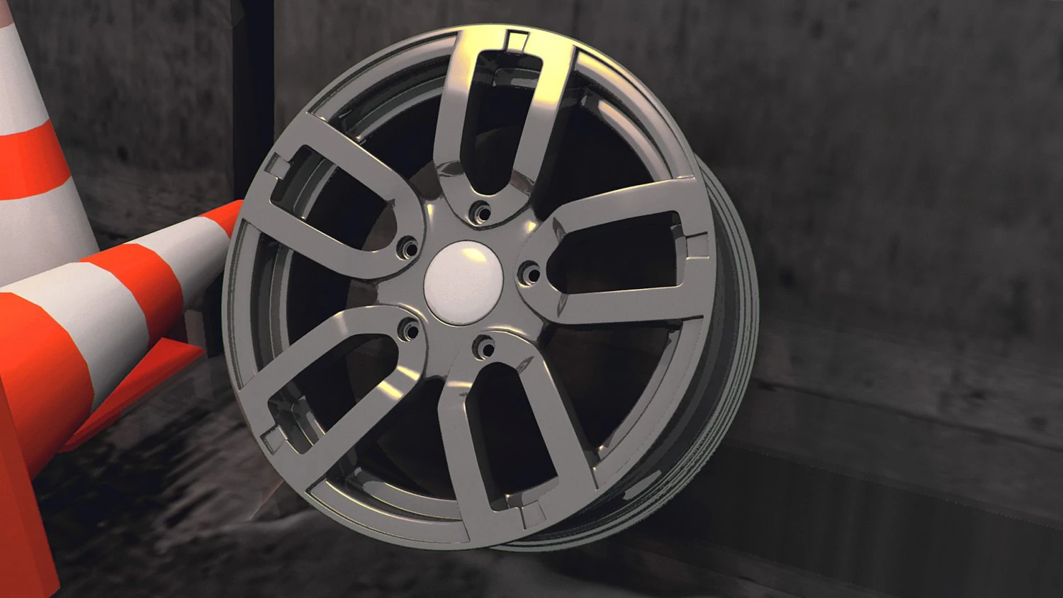 lada niva urban rim 3D Model .c4d .max .obj .3ds .fbx .stl .blend
