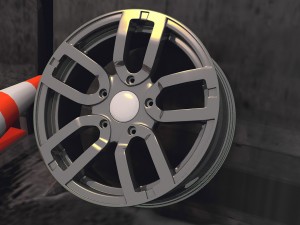 lada niva urban rim Modèle 3D