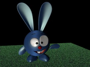 крош 3D Модель