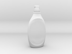 chocolate syrup bottle Modelo 3D