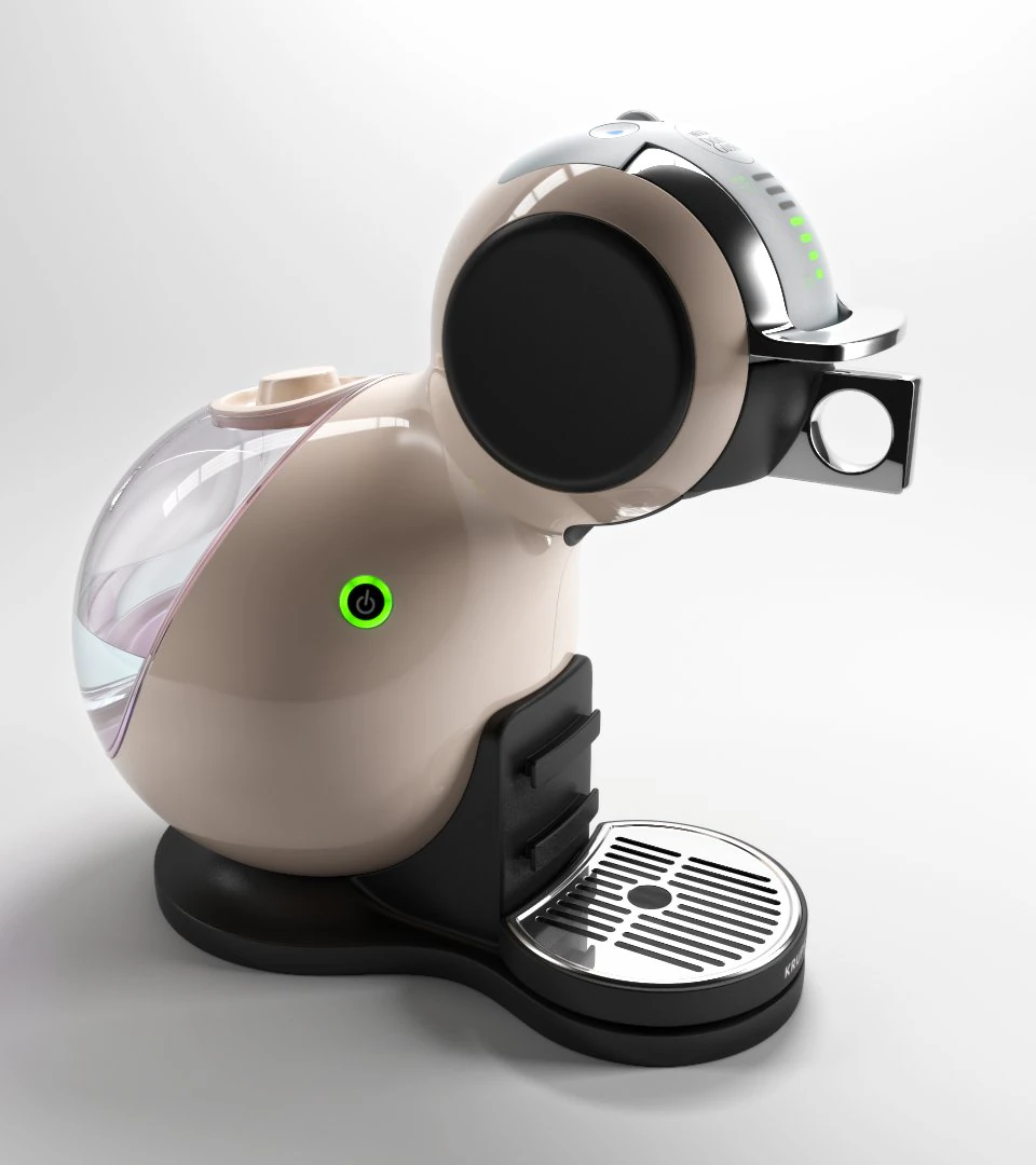 dolce gusto melody iii automatic 3D Model .c4d .max .obj .3ds .fbx .stl .blend