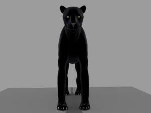 black panther 3D Модель