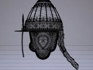 russian helmet for the parade 3D Model