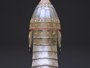 russian helmet for the parade 3D मॉडल