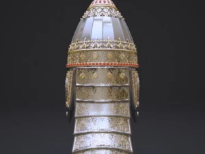 russian helmet for the parade 3D Model