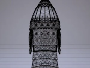 russian helmet for the parade 3D Model