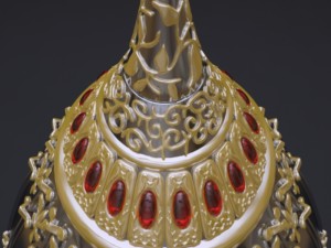 russian helmet for the parade 3D मॉडल