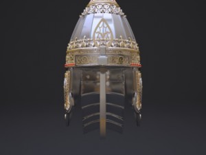 russian helmet for the parade 3D मॉडल