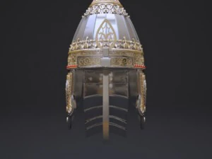 russian helmet for the parade 3D Model