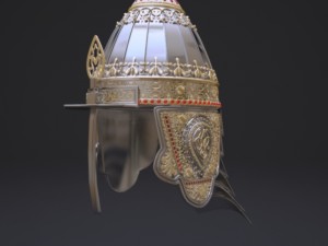 russian helmet for the parade 3D मॉडल