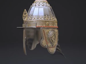 russian helmet for the parade 3D Model