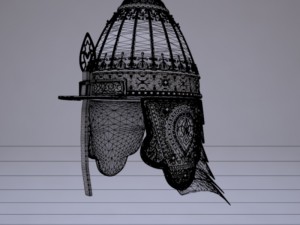 russian helmet for the parade 3D मॉडल