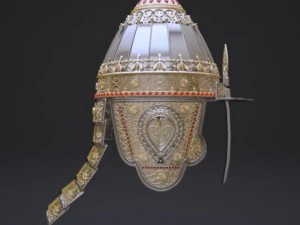 russian helmet for the parade 3D Model