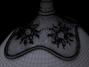 russian helmet with icon 3D Model