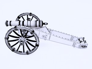 cannon unicorn Modelo 3D