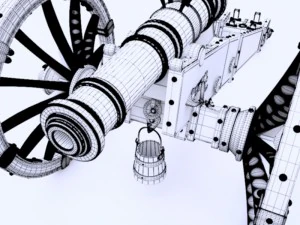 cannon unicorn 3D Model