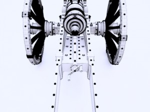 cannon unicorn Modelo 3D
