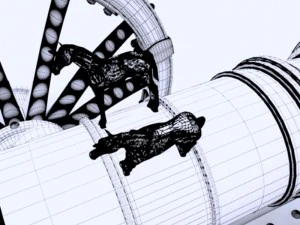 cannon unicorn 3D Model