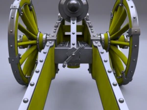 cannon unicorn 3D Model