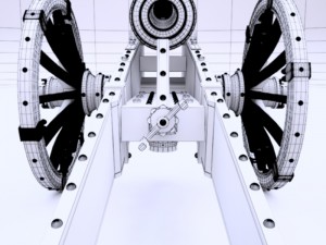 cannon unicorn Modelo 3D